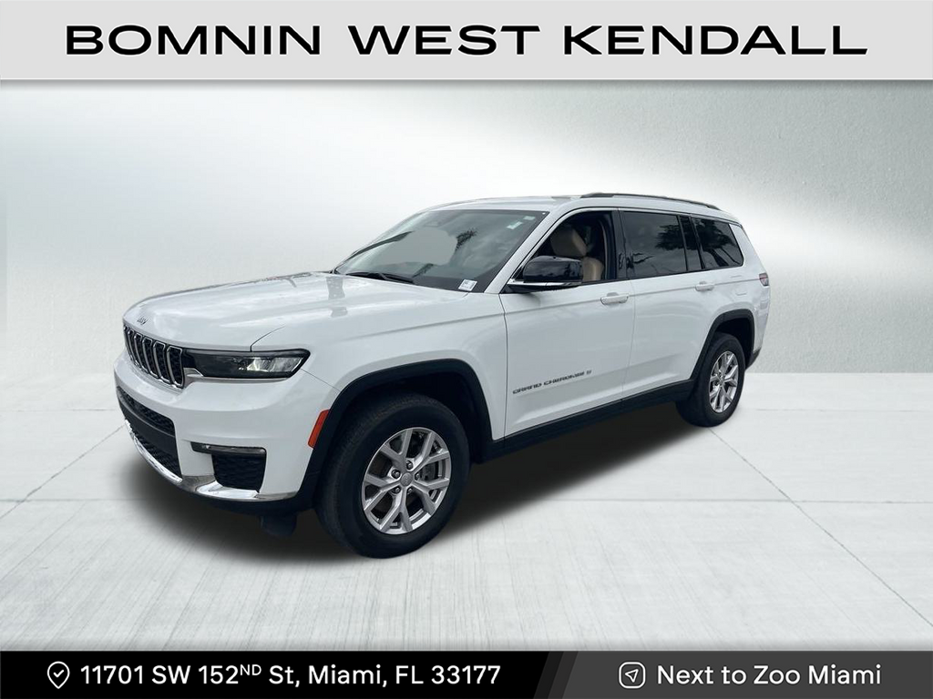 Used 2022 Jeep Grand Cherokee L Limited with VIN 1C4RJKBG2N8542865 for sale in Miami, FL