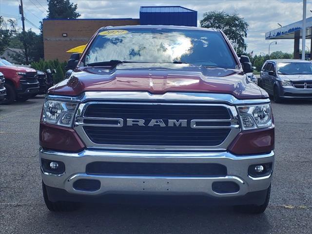 Used 2020 RAM Ram 1500 Pickup Big Horn/Lone Star with VIN 1C6SRFFT9LN347375 for sale in Taylor, MI