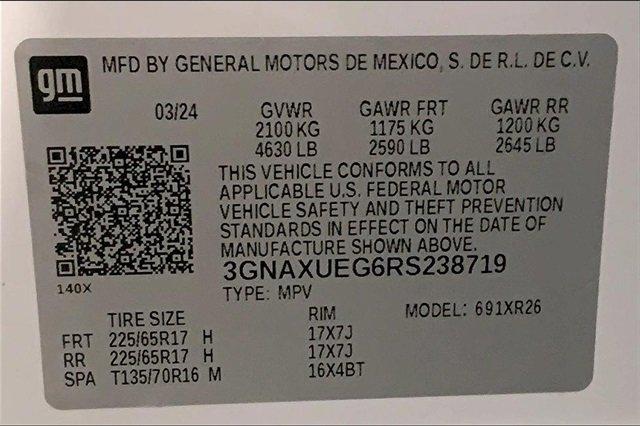 2024 Chevrolet Equinox Vehicle Photo in INDEPENDENCE, MO 64055-1314