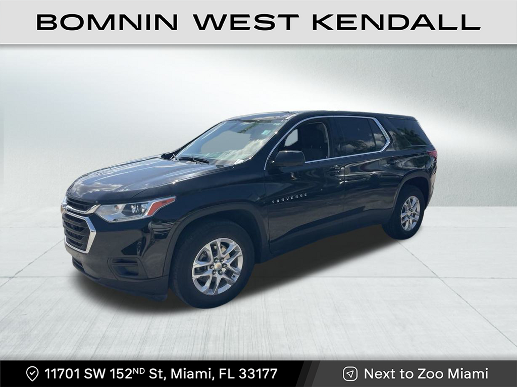 Used 2021 Chevrolet Traverse LS with VIN 1GNERFKW4MJ270680 for sale in Miami, FL