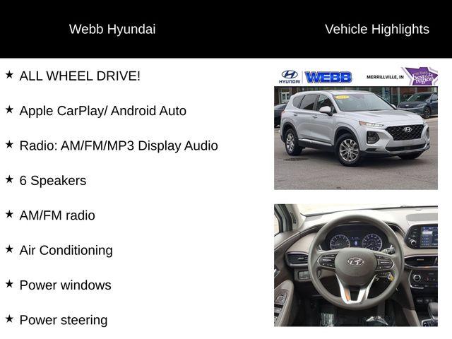 2019 Hyundai SANTA FE Vehicle Photo in Merrillville, IN 46410-5311