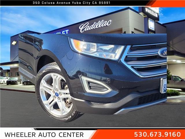 Used 2018 Ford Edge Titanium with VIN 2FMPK3K94JBB42143 for sale in Yuba City, CA