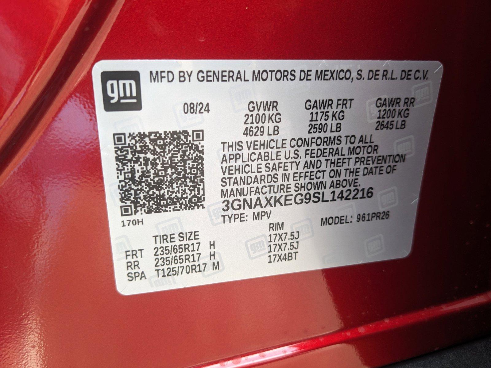 2025 Chevrolet Equinox Vehicle Photo in HOUSTON, TX 77034-5009