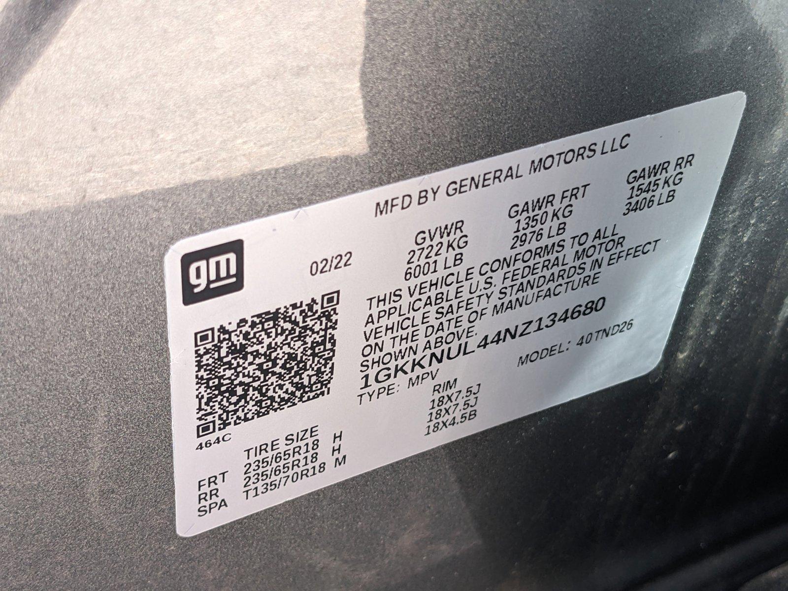 2022 GMC Acadia Vehicle Photo in GOLDEN, CO 80401-3850