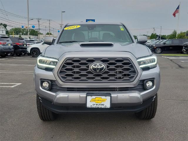 Used 2021 Toyota Tacoma TRD Sport with VIN 3TYDZ5BN5MT000693 for sale in Milford, CT