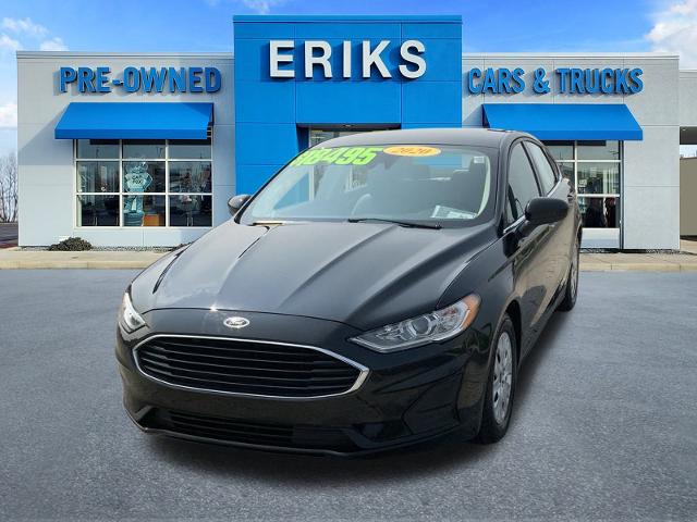 Used 2020 Ford Fusion S with VIN 3FA6P0G78LR235801 for sale in Kokomo, IN