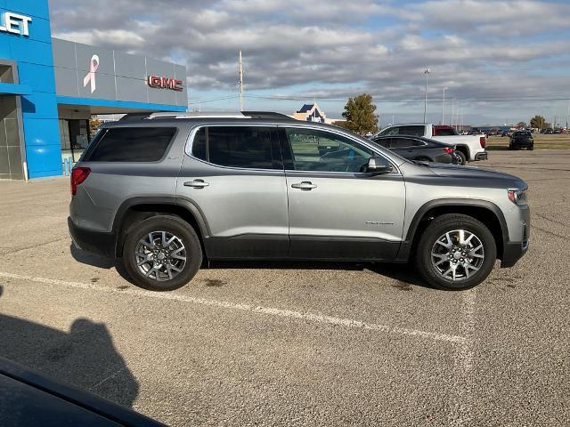 Used 2023 GMC Acadia SLT with VIN 1GKKNML45PZ221538 for sale in Ponca City, OK