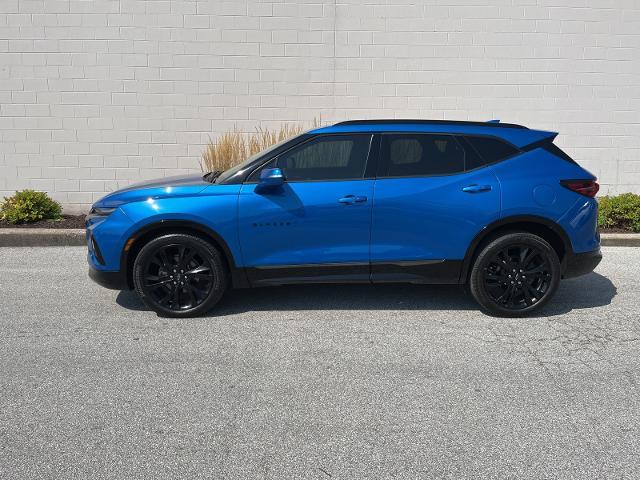 Used 2020 Chevrolet Blazer RS with VIN 3GNKBKRS4LS592185 for sale in Moline, IL