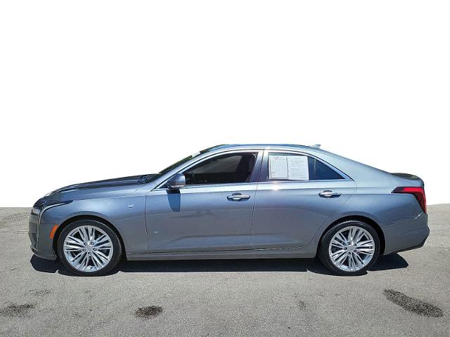 Certified 2021 Cadillac CT4 Premium Luxury with VIN 1G6DB5RKXM0144922 for sale in Pompano Beach, FL