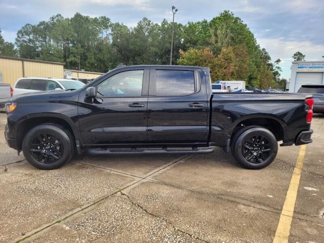 Used 2023 Chevrolet Silverado 1500 Custom with VIN 1GCPABEK4PZ159496 for sale in Kingsland, GA