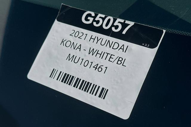 2021 Hyundai KONA Electric Vehicle Photo in NOVATO, CA 94945-4102