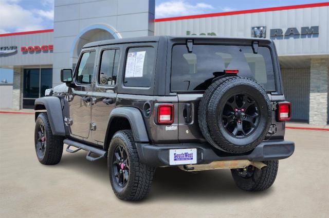 2019 Jeep Wrangler Unlimited Vehicle Photo in Cleburne, TX 76033