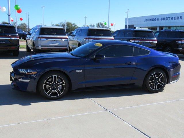 Used 2020 Ford Mustang GT Premium with VIN 1FA6P8CF2L5111702 for sale in Temple, TX