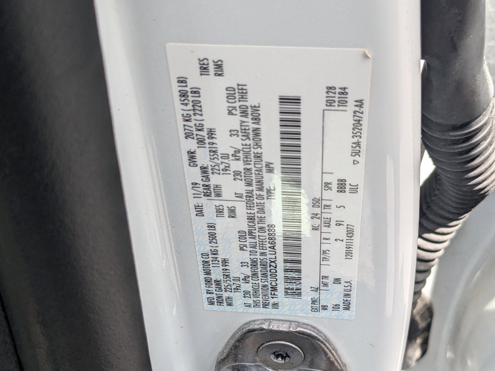 2020 Ford Escape Vehicle Photo in Panama City, FL 32401