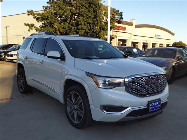 Used 2018 GMC Acadia Denali with VIN 1GKKNPLS3JZ105486 for sale in Denton, TX