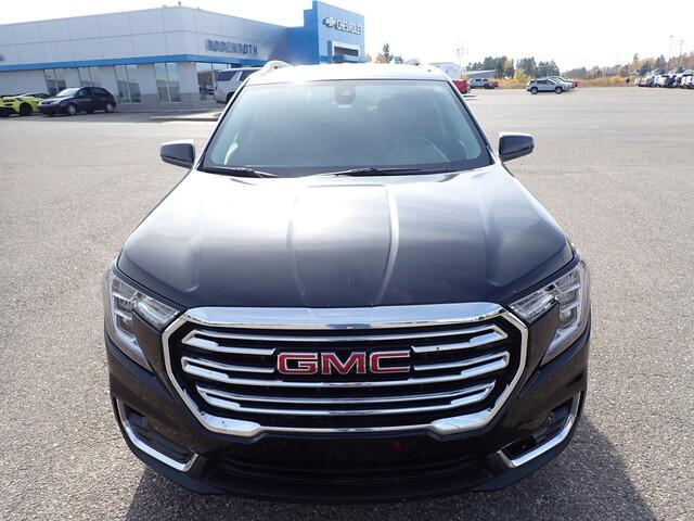 Used 2022 GMC Terrain SLT with VIN 3GKALVEV4NL141424 for sale in Sault Sainte Marie, MI