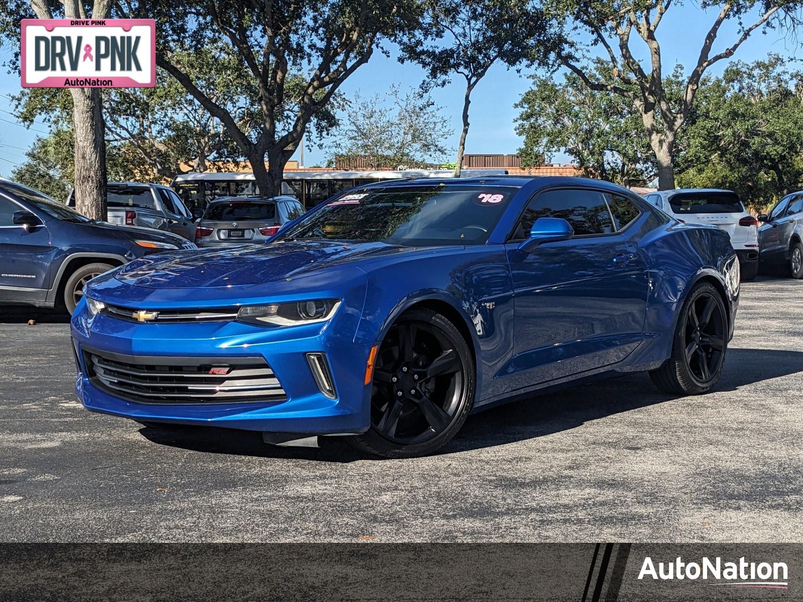 2018 Chevrolet Camaro Vehicle Photo in GREENACRES, FL 33463-3207