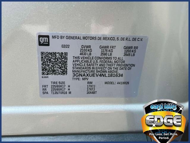 2022 Chevrolet Equinox Vehicle Photo in FREEPORT, NY 11520-3923