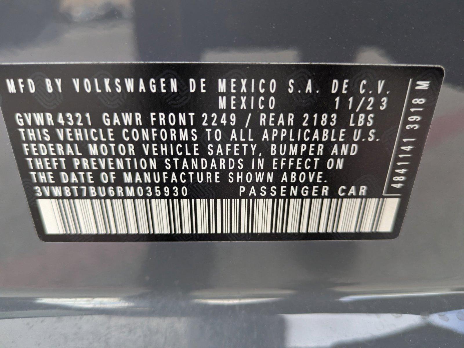 2024 Volkswagen Jetta GLI Vehicle Photo in Corpus Christi, TX 78415