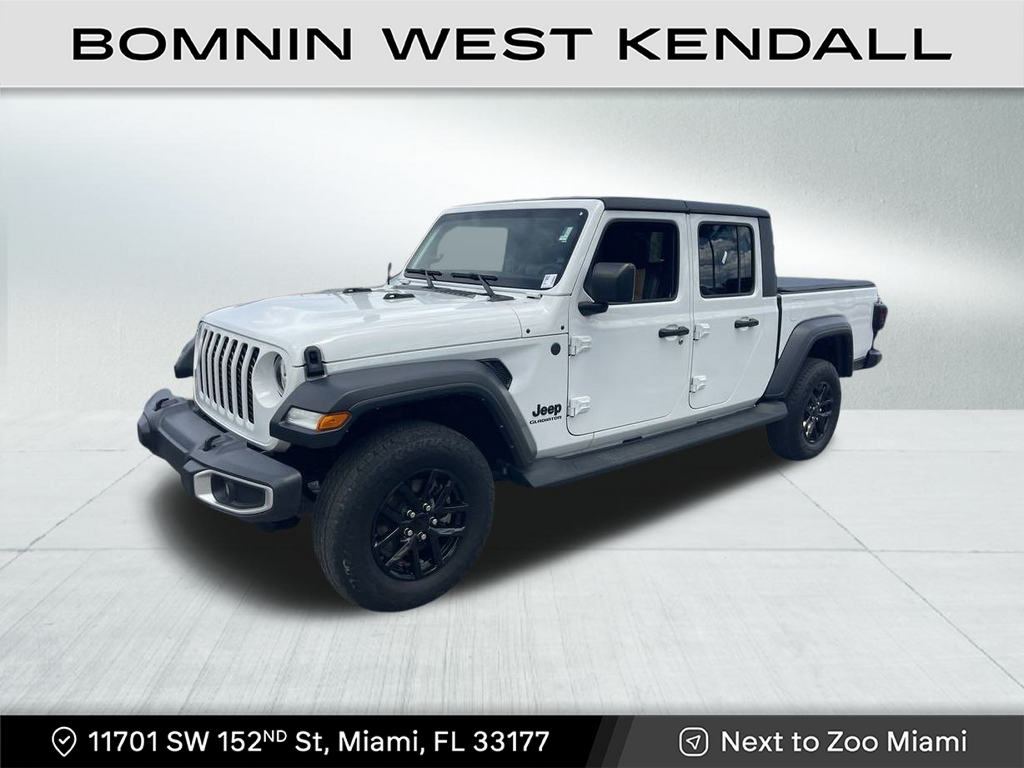 Used 2022 Jeep Gladiator Sport with VIN 1C6HJTAG6NL129807 for sale in Miami, FL