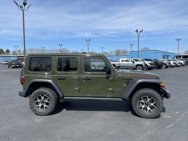 Used 2020 Jeep Wrangler Unlimited Rubicon with VIN 1C4HJXFG0LW332048 for sale in Princeton, IL