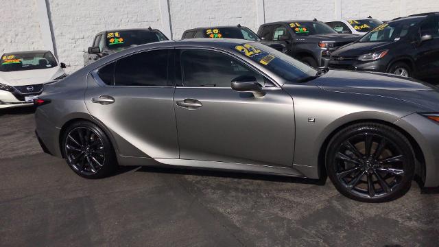 Used 2022 Lexus IS 350 F SPORT with VIN JTHGZ1B28N5055040 for sale in Torrance, CA