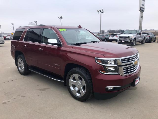 Used 2019 Chevrolet Tahoe Premier with VIN 1GNSKCKC2KR128290 for sale in Marengo, IA