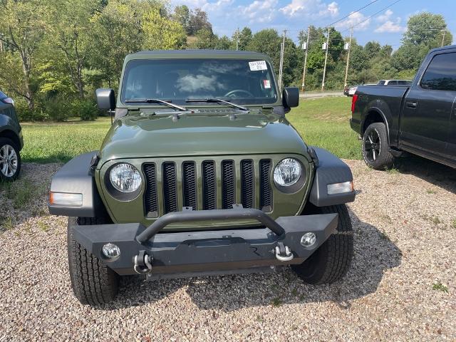 Used 2020 Jeep Wrangler Unlimited Sport with VIN 1C4HJXDN3LW329081 for sale in Pomeroy, OH