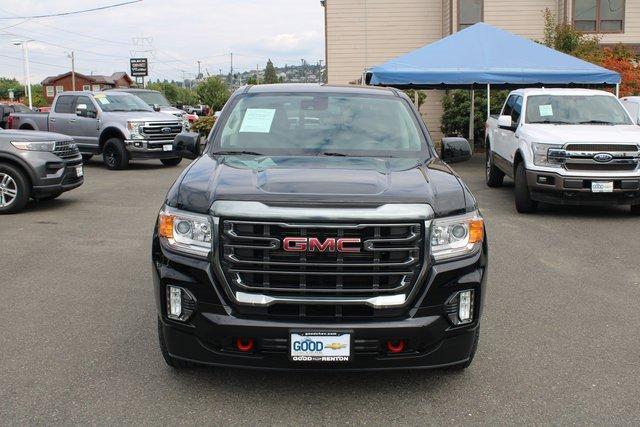 Used 2021 GMC Canyon AT4 with VIN 1GTG6FEN4M1106519 for sale in Renton, WA