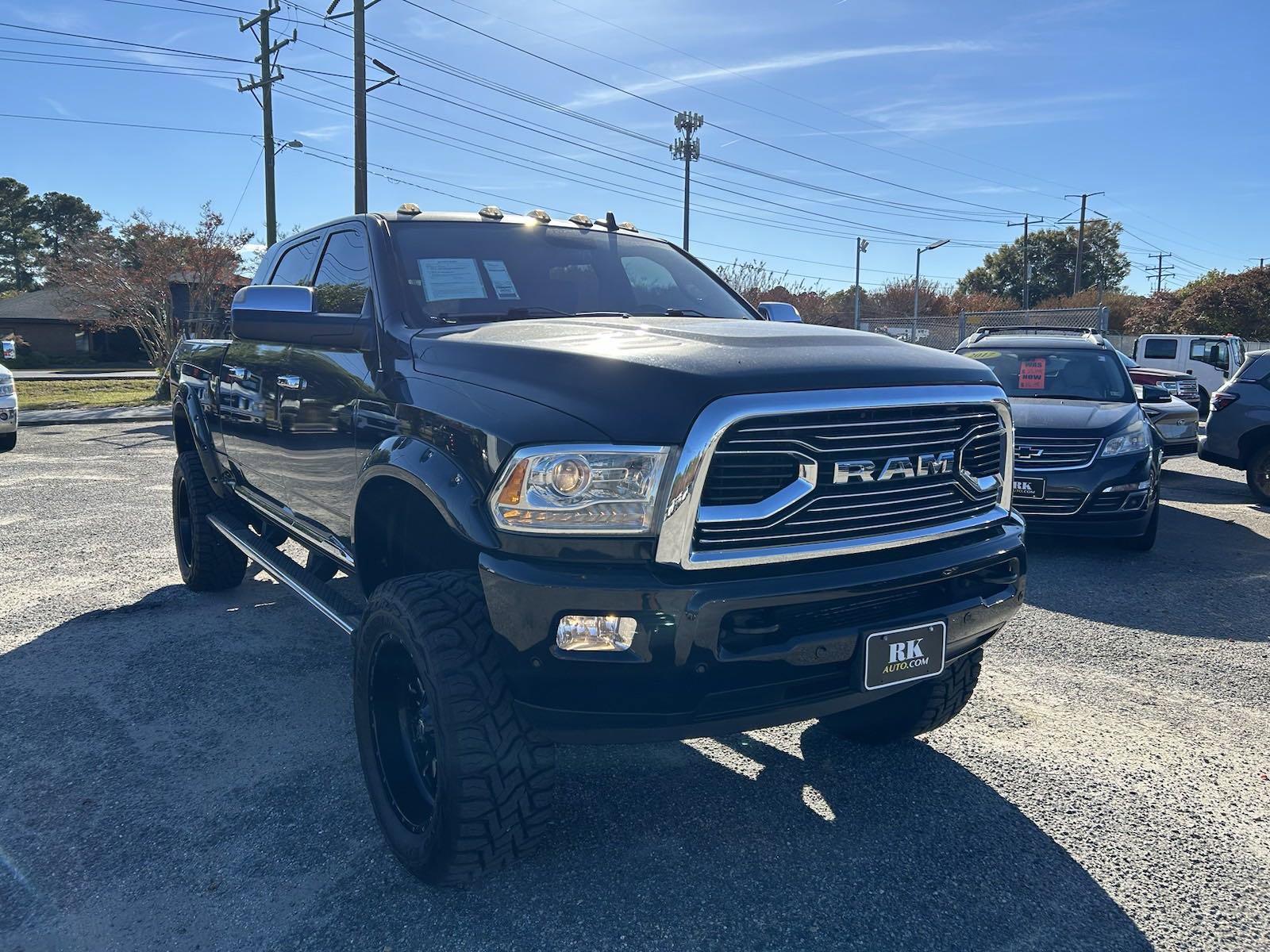 Used 2018 RAM Ram 2500 Pickup Laramie Limited with VIN 3C6UR5PL5JG277820 for sale in Virginia Beach, VA