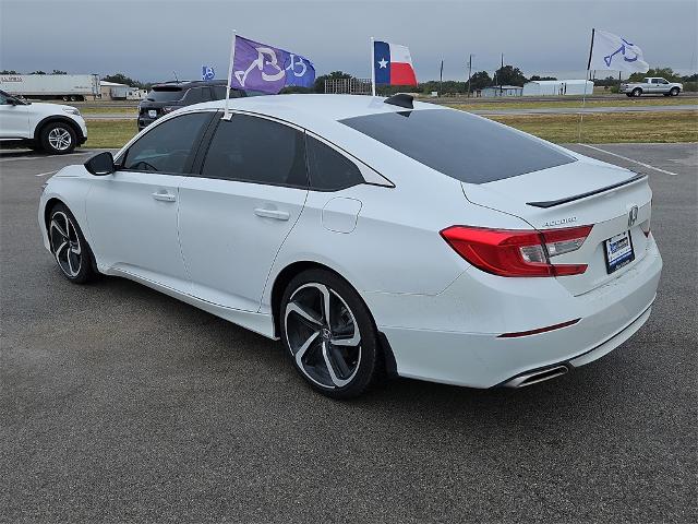 2022 Honda Accord Sedan Vehicle Photo in EASTLAND, TX 76448-3020