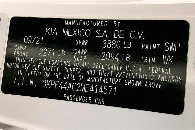 2021 Kia Forte Vehicle Photo in Lees Summit, MO 64086