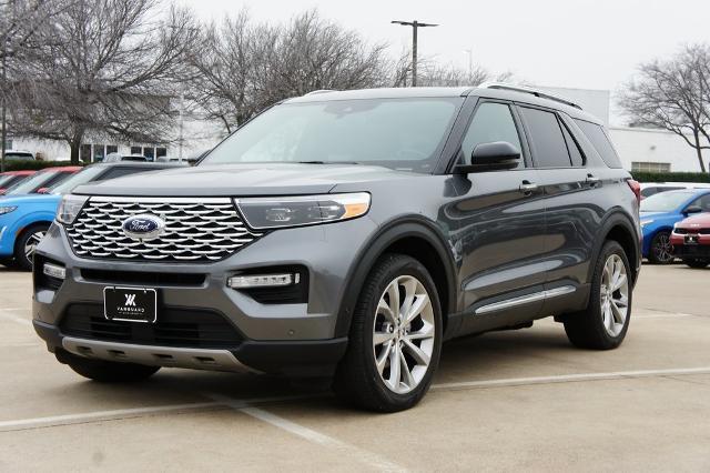 Used 2021 Ford Explorer Platinum with VIN 1FM5K8HCXMGB24007 for sale in Hughes Springs, TX