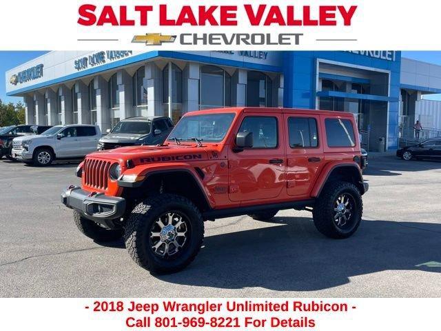 2018 Jeep Wrangler Unlimited Vehicle Photo in WEST VALLEY CITY, UT 84120-3202