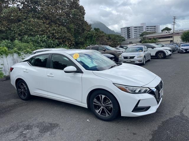 Used 2021 Nissan Sentra SV with VIN 3N1AB8CV6MY274936 for sale in Kaneohe, HI