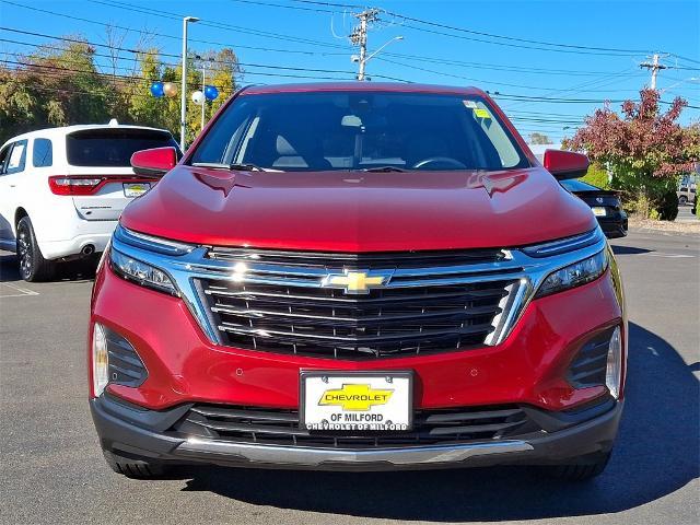 Used 2022 Chevrolet Equinox LT with VIN 3GNAXUEV5NL215015 for sale in Milford, CT