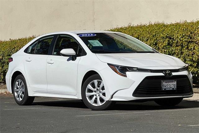 Used 2023 Toyota Corolla LE with VIN 5YFB4MDE6PP062190 for sale in Concord, CA