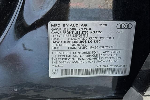 2021 Audi Q5 Vehicle Photo in ELK GROVE, CA 95757-8703