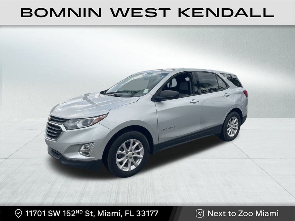 Used 2019 Chevrolet Equinox LS with VIN 3GNAXHEV3KL337844 for sale in Miami, FL