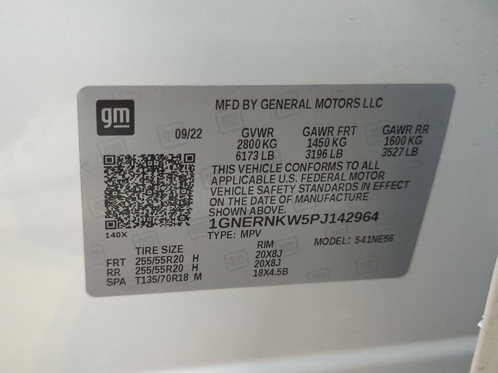 2023 Chevrolet Traverse Vehicle Photo in CLEARWATER, FL 33764-7163