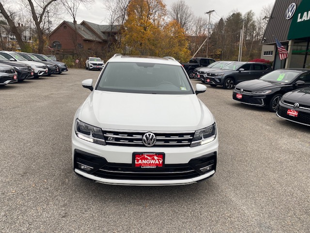 Used 2019 Volkswagen Tiguan SEL R-Line with VIN 3VV2B7AX8KM045499 for sale in Manchester Center, VT