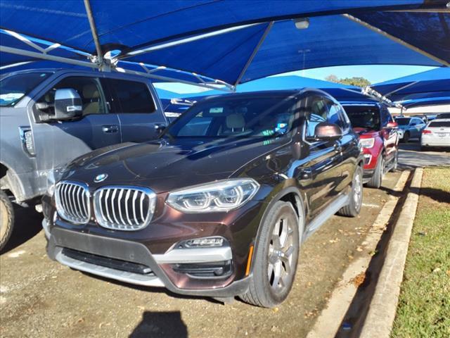 Used 2020 BMW X3 30i with VIN 5UXTY3C03LLU72147 for sale in Denton, TX