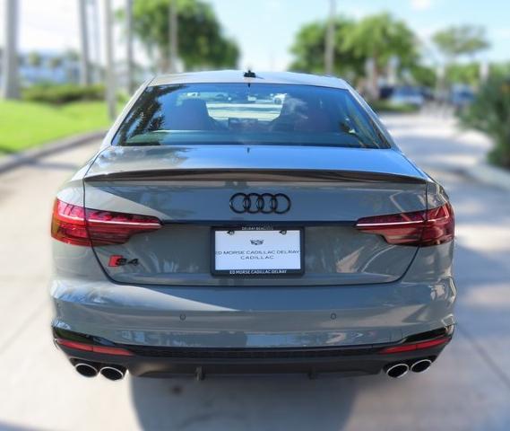 2022 Audi S4 Sedan Vehicle Photo in DELRAY BEACH, FL 33483-3294