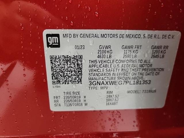 2023 Chevrolet Equinox Vehicle Photo in APPLETON, WI 54914-4656