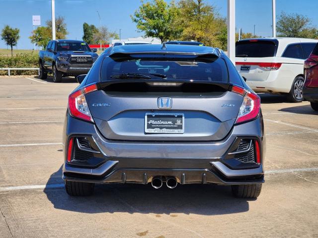 2021 Honda Civic Hatchback Vehicle Photo in Denison, TX 75020