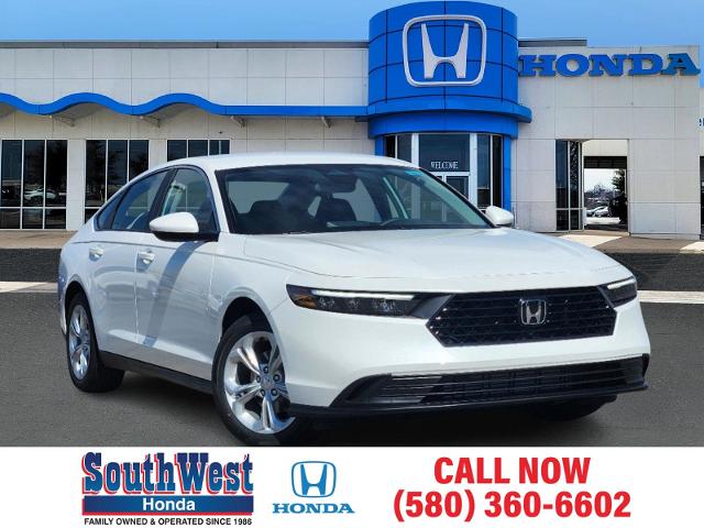 2024 Honda Accord Sedan Vehicle Photo in LAWTON, OK 73505