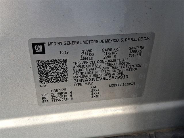 2020 Chevrolet Equinox Vehicle Photo in LEWES, DE 19958-4935