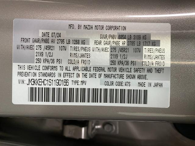 2025 Mazda CX-90 Vehicle Photo in Appleton, WI 54913