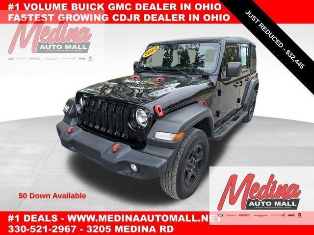 2022 Jeep Wrangler Vehicle Photo in MEDINA, OH 44256-9631