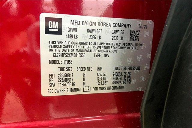 2021 Chevrolet Trailblazer Vehicle Photo in TOPEKA, KS 66609-0000